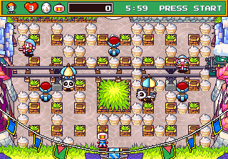 Saturn Bomberman Screenshot 1